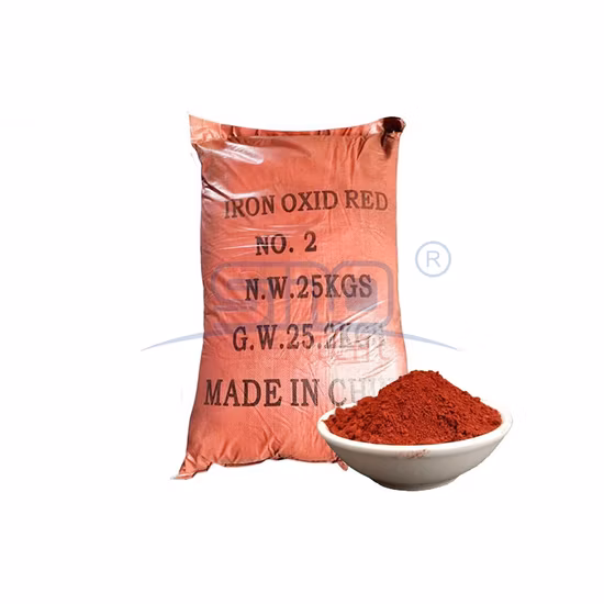 顔料カラーメーカーはコンクリートレンガ塗装用の酸化鉄を染色します