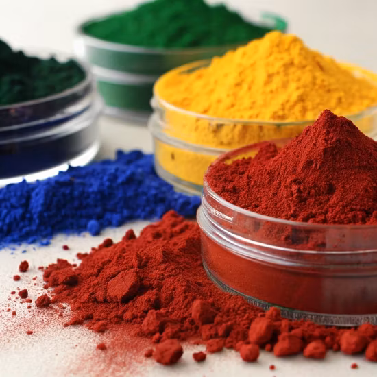 無機顔料粉末酸化鉄赤/黒/黄色建設/コンクリートおよびセメント用